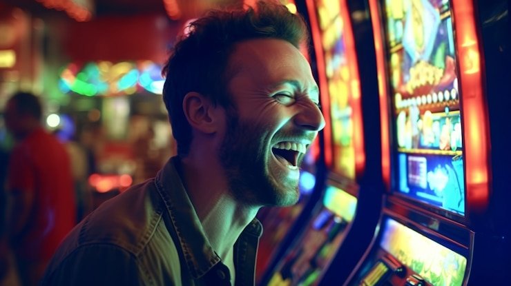Kartu fitur slot80 dengan nuansa merah muda